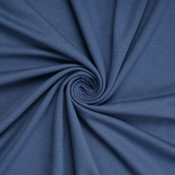 Viskosejersey UNI | jeansblau